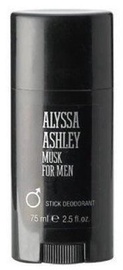 Vyriškas dezodorantas Alyssa Ashley Musk for Men, 75 ml