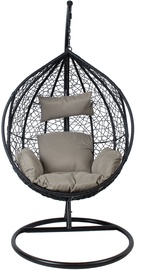 Садовое кресло Home4you Droplet 28025, черный