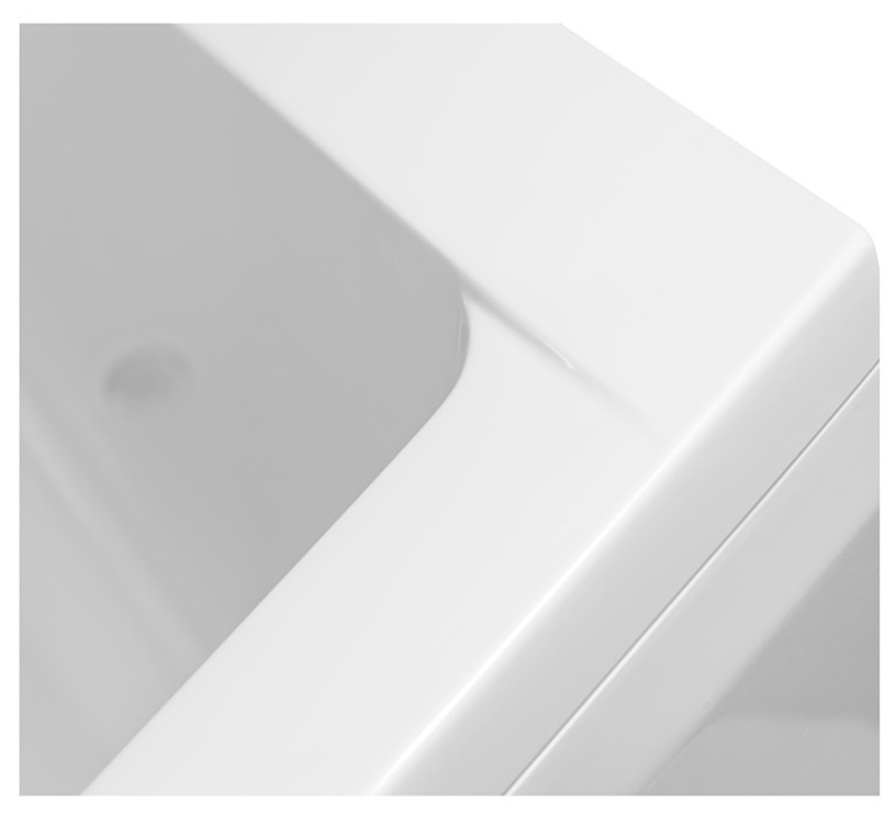 Vann Besco Quadro WAQ-175-PK, 1750 mm x 790 mm x 550 mm, ristkülik