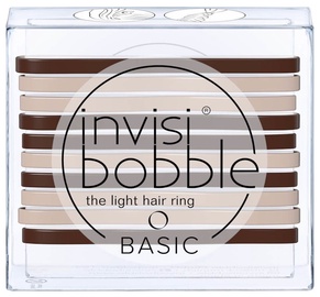 Invisibobble Basic Light Hair Rings 10pcs Mocca And Cream