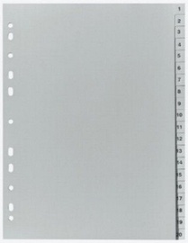 Herlitz Index 10843175 1-20 Grey