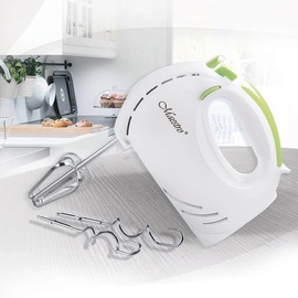 Mikser Maestro Hand MR 501, valge/roheline