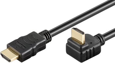 Techly HDMI/HDMI Male Angled Cable 5m Black