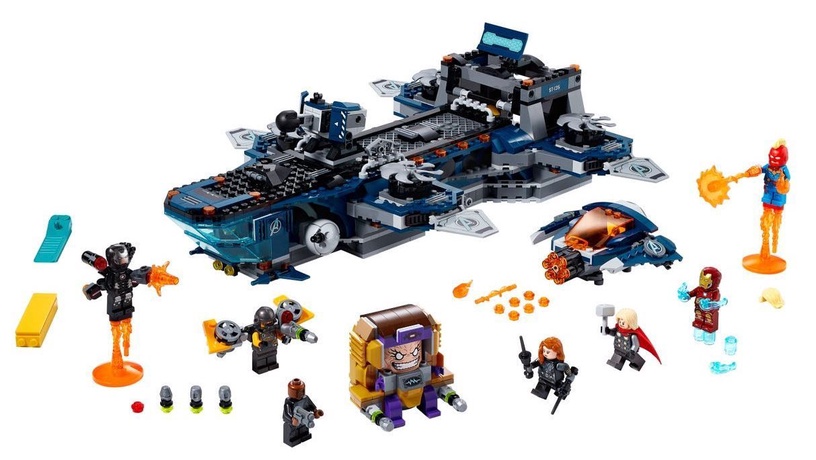 Konstruktors LEGO® Super Heroes Marvel Atriebēji: transporta gaisa kuģis 76153