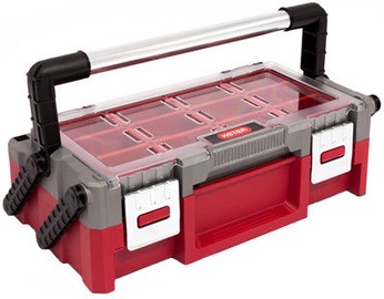 Ящик для инструментов Keter, 45.8 см x 24 см x 14.5 см, черный/красный/серый