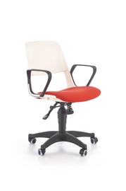 Kontoritool JUMBO, valge/punane