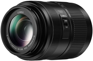 Objektīvs Panasonic LUMIX G X Vario 45-200mm F/4.0-5.6 ASPH. POWER O.I.S. Black, 370 g