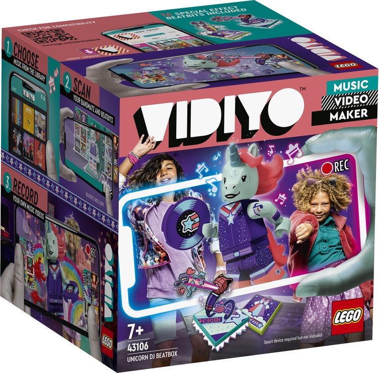 Konstruktor LEGO Vidiyo Unicorn DJ BeatBox 43106