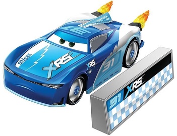 Mattel Disney Cars XRS Rocket Racing Cam Spinner With Blast Wall GKB93