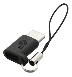 TB Adapter Micro USB / USB C Black