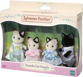Žaislinė figūrėlė Epoch Sylvanian Families Tuxedo Cat Family 5181