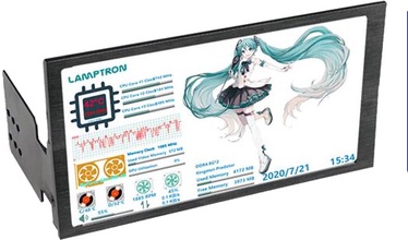 Аксессуары компонентов Lamptron HC060 PC Hardware Monitor, 340 г