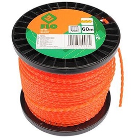 Леска для газонокосилки Flo, 3 мм, 60 м