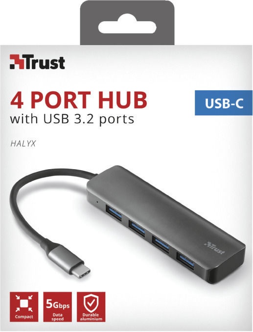 USB jaotur Trust, 100 cm