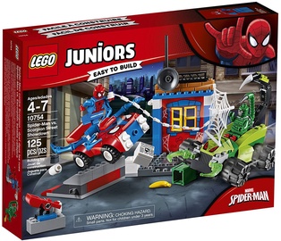 Конструктор LEGO Juniors Spider-Man vs. Scorpion Street Showdown 10754 10754