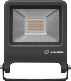 Прожектор Ledvance Endura, 30 Вт, 2700 лм, IP65, серый