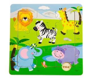Пазл VIGA Farm Animals, 9 шт.