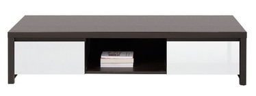 TV galds Black Red White Kaspian Wenge White, 1435x555x335 mm