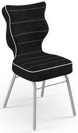 Детский стул Entelo Solo Size 4 VS01 Grey/Black, 370x340x775 мм