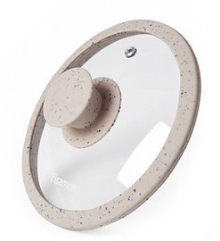 Fissman Arcades Lid With Marble Silicone Rim Beige D20cm