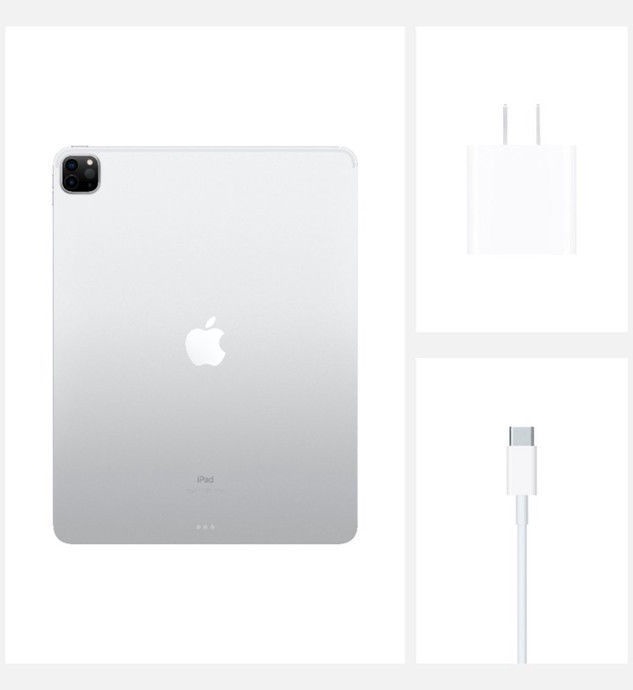Planšetdators Apple iPad Pro 4 12.9, sudraba, 12.9", 6GB/128GB