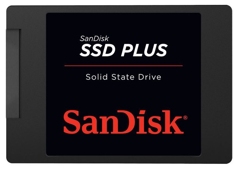 Kietasis diskas (SSD) SanDisk Plus SDSSDA-480G-G26, 2.5", 480 GB