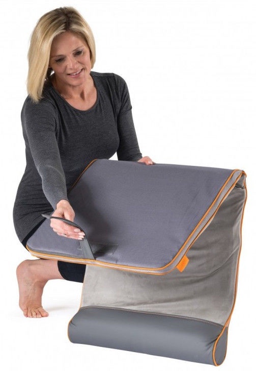 Массажный коврик Homedics YMM-1500-EU, 36 Вт, серый/песочный
