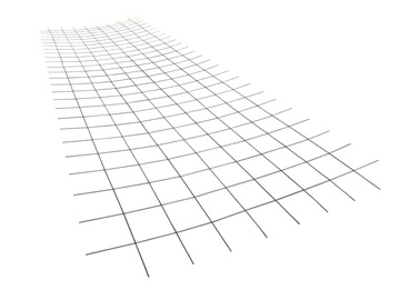 Siets armatūras, 4MM 100X100MM 1X3M
