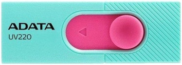 USB флеш-накопитель ADATA UV220 Green/Pink, USB 2.0, 16 GB