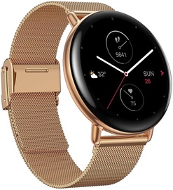Zepp E Round Champagne Gold