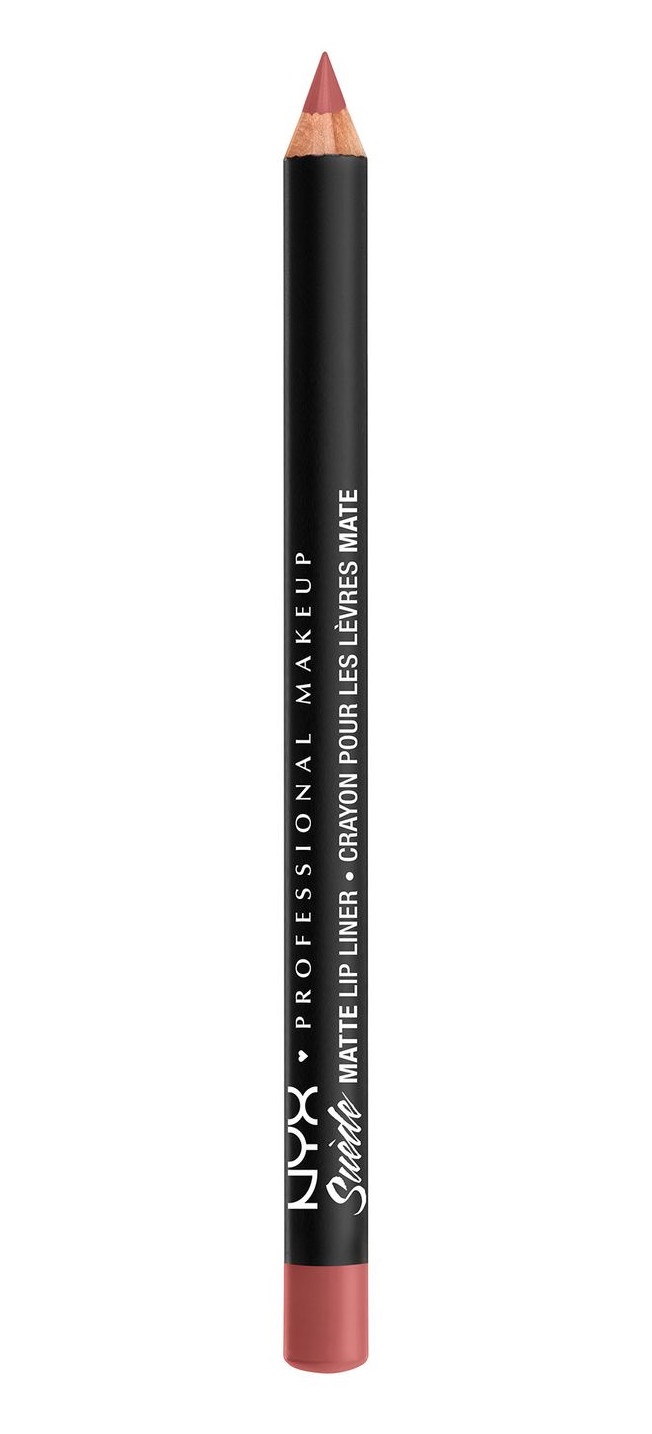 nyx suede lip liner brunch me