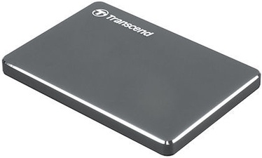 Kietasis diskas Transcend StoreJet 25C3N, HDD, 1 TB, pilka