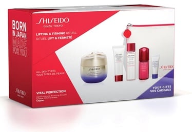 Shiseido Vital Perfection Uplifting and Firming Cream Pouch 5pcs Set 110ml