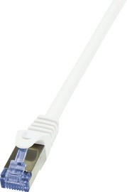 Logilink Patch Cable CAT 6A 10G S/FTP PrimeLine 1.5m White