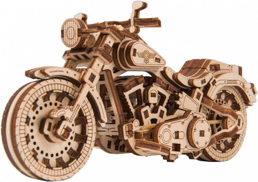 Wooden City 3D Puzzle Cruiser V-Twin 168pcs