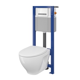 Piekarināmās tualetes komplekts Cersanit S701-302, 525 cm x 41 cm