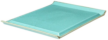 Porland Seasons Steak Plate 32.4x25.9cm Turquoise