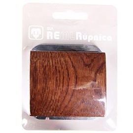 Выключатель Reml WOOD, 1 кл., дубовый