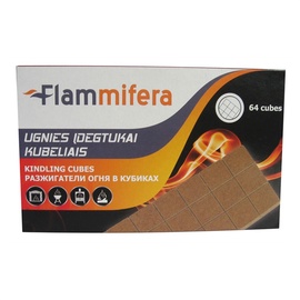 Ugnies įdegtukai kubeliais Flammifera, 64 vnt.