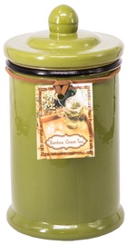 Home4you Pottery Candle Jar Large Green
