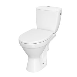 Туалет, напольный Cersanit Cersania, с крышкой, 360 мм x 770 мм