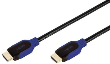 Juhe Vivanco High Speed HDMI Cable w/​ Ethernet Black/Blue 5m 42964