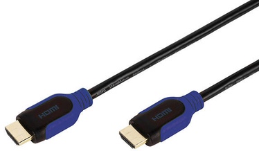 Juhe Vivanco High Speed HDMI Cable w/ Ethernet Black/Blue 5m 42964