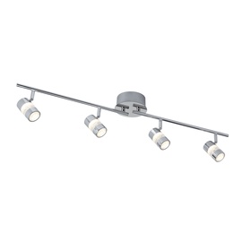 Kryptinis šviestuvas Searchlight Bubbles 4414CC, 4x4.5W Integruota LED