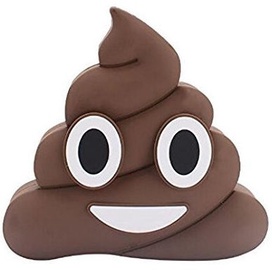 Зарядное устройство - аккумулятор Mocco Emoji, 2600 мАч, коричневый
