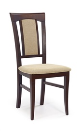Стул для столовой Halmar Konrad Dark Walnut/Torent Beige