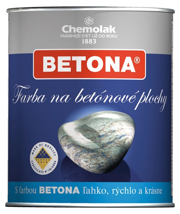 Betoonivärv Chemolak Betona, pruun, 0.75 l