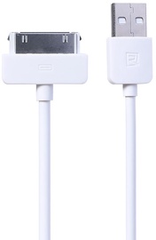 Remax Premium USB To Apple 30Pin Data Charging Cable 1m White