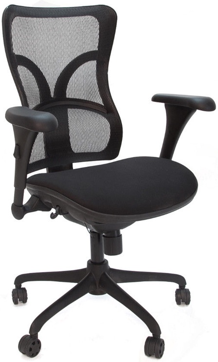 Biuro kėdė Chairman Executive 730, 4.9 x 73 x 111.5 - 121.5 cm, juoda