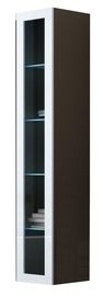Cama Meble Vigo 180 Glass Case Latte/White Gloss